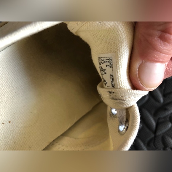 Vans Authentic 2 Pairs Blue & Cream Men’s Sz 10 - Picture 9 of 11